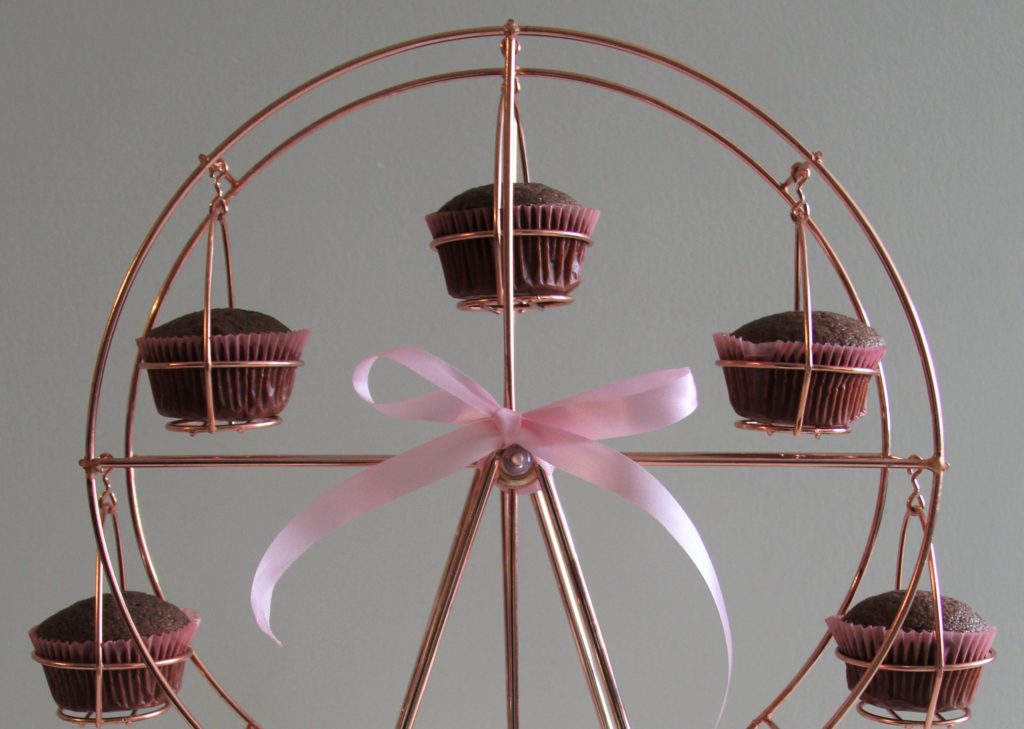 cupcakes on a ferris wheel